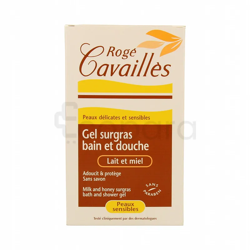 ROGE CAVAILLES GEL SURGRAS BAIN ET DOUCHE LAIT ET MIEL 300ML