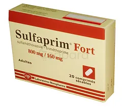 SULFAPRIM FORT 800MG/160MG BOITE DE 20 COMPRIMES