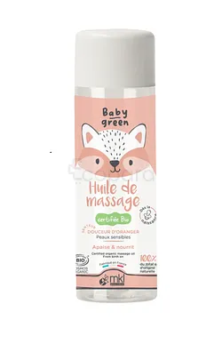 MKL GREEN NATURE BABY GREEN HUILE DE MASSAGE BIO 100ML