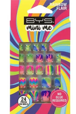 BYS MINI NAILS RAINBOW FLAIR