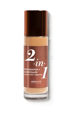 ABSOLUTE NEW YORK ABNY 2IN1 FOUNDATION CONCEALER WARM SAND REFERENCE MFFC03
