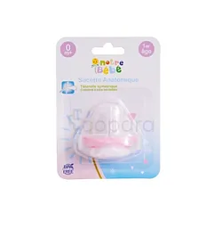 NOTRE BEBE SUCETTE ANATOMIQUE BLANC 1ER AGE REFERENCE NB023