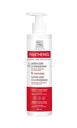 SOIVRE SAVON PANTHENOL ANTISEPTIQUE CHLOREXIDINE 250ML