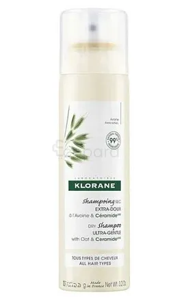 KLORANE SHAMPOOING SEC EXTRA-DOUX ELISE CHALMIN AVOINE CERAMIDE 250ML