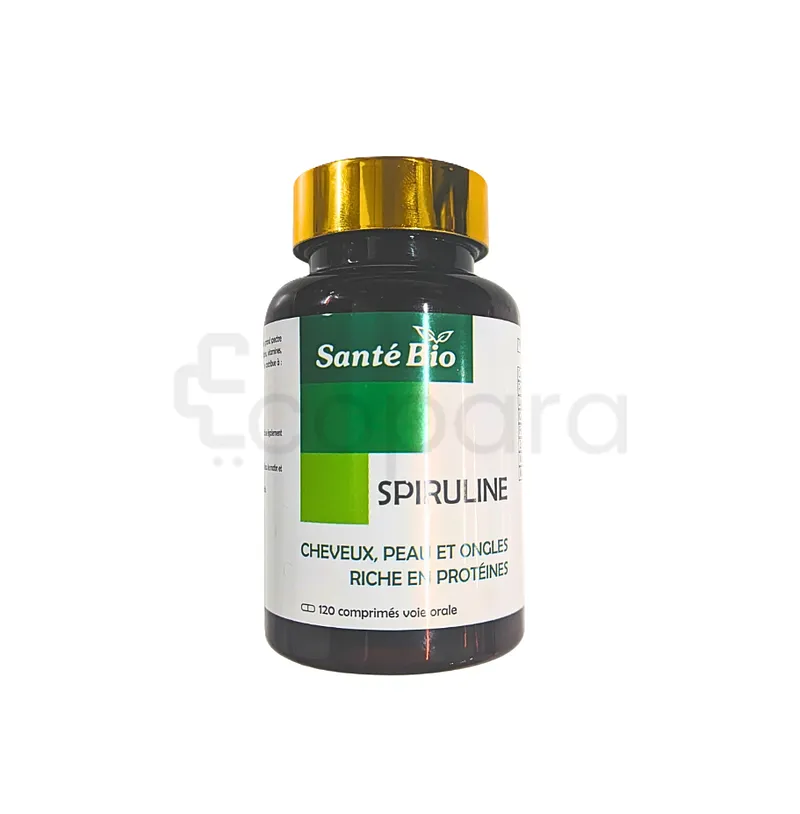 SANTE BIO SPIRULINE BOITE DE 120 GELULES