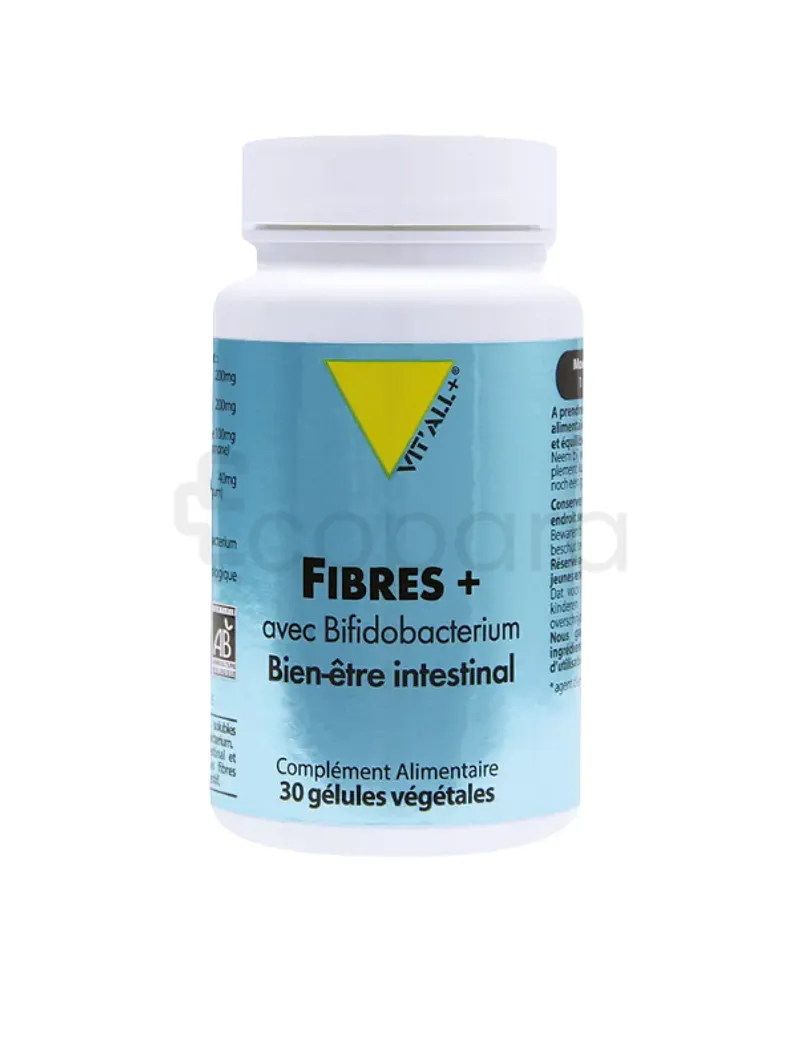 VITALL+ FIBRES+ BOITE DE 30 GELULES VEGETALES
