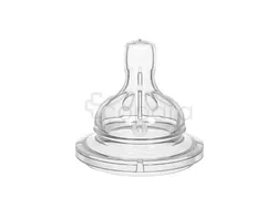 WEEBABY TETINE RONDE EN SILICONE 2EME AGE REFERENCE 821