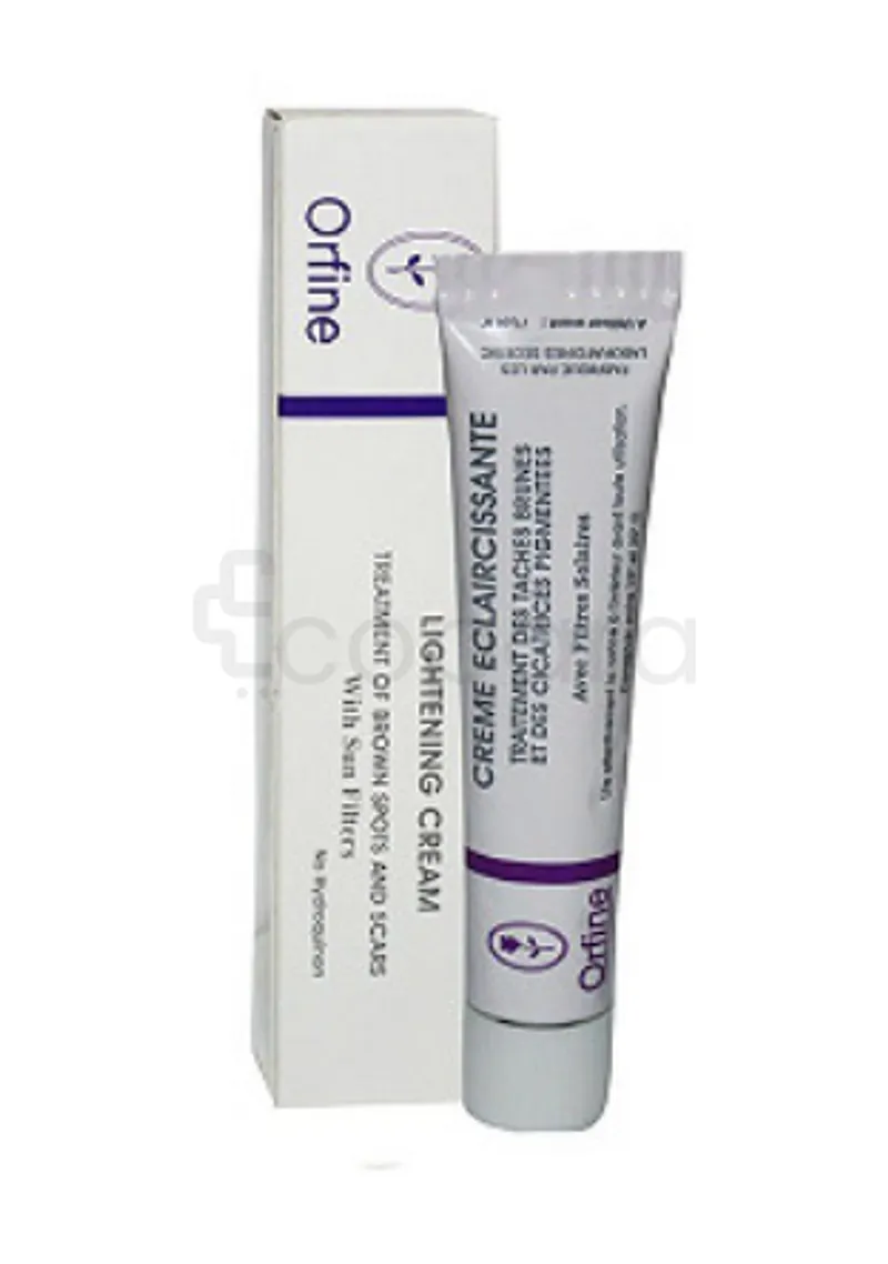 ORFINE CREME ECLAICISSANTE SOIN DE TACHES BRUNES ACNE