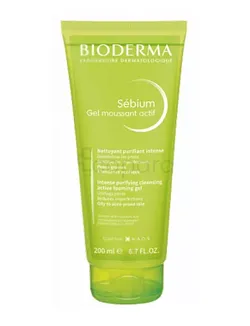 BIODERMA SEBIUM GEL MOUSSANT ACTIF 200ML