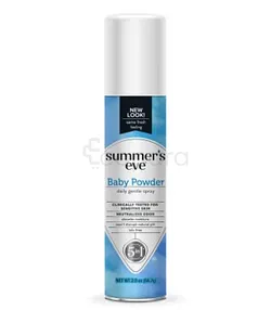 SUMMER'S EVE 5IN 1 BABY POWDER SPRAY 56.7G
