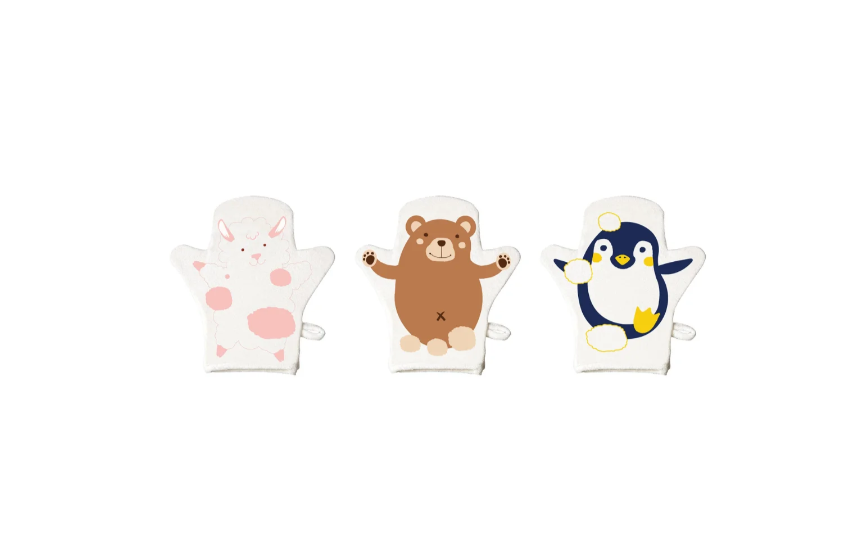 FARLIN GANTS DE SAVON POUR BEBE
