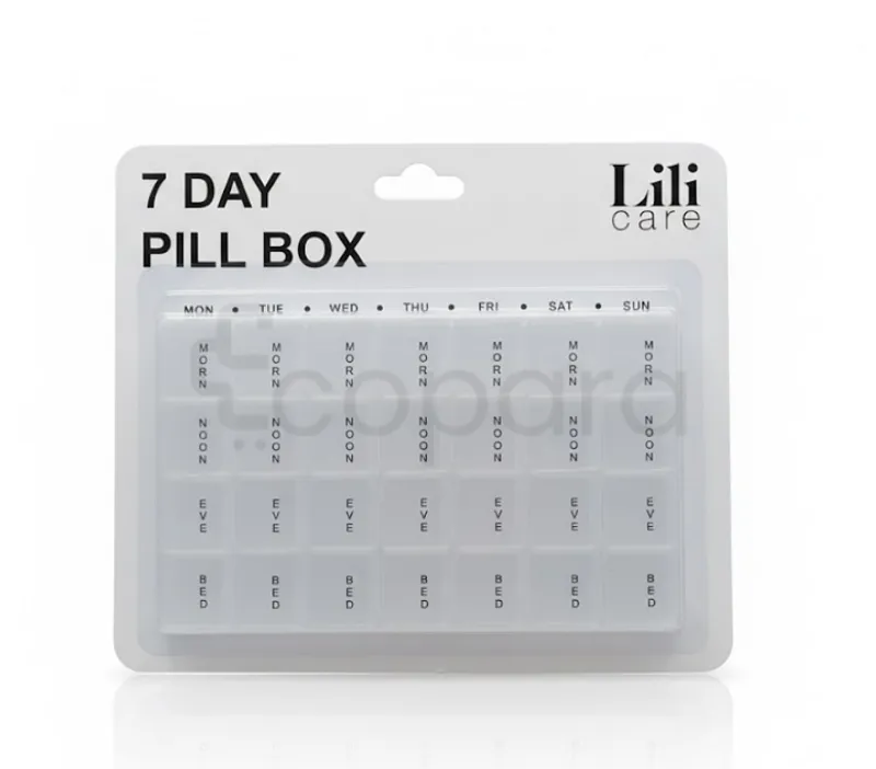 LILI CARE 7 DAY PILL BOX GRAND MODELE