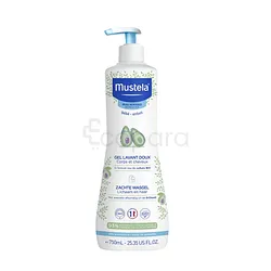 MUSTELA GEL LAVANT DOUX CORPS ET CHEVEUX AVOCAT 750ML