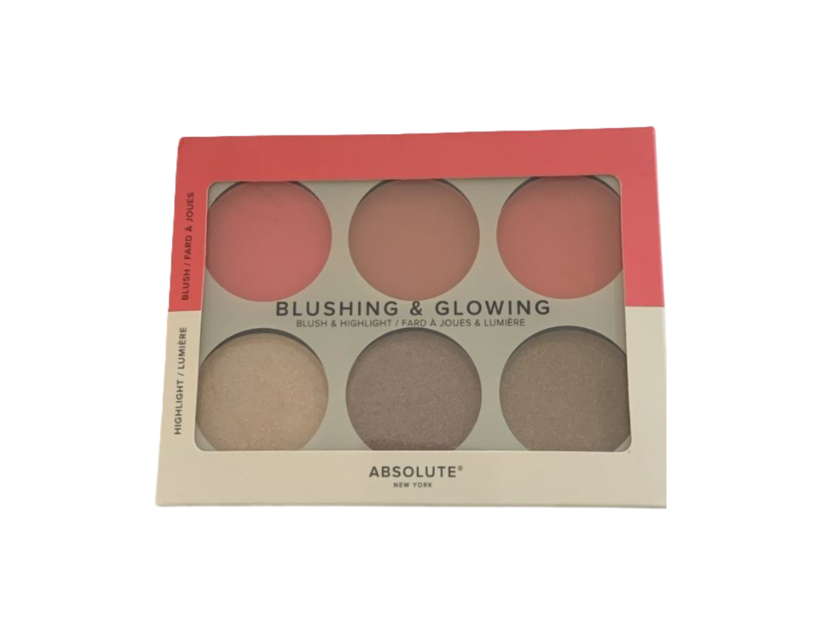 ABSOLUTE NEW YORK BLUSH AND HIGHLIGHT 3G*6 REFERENCE AHC12