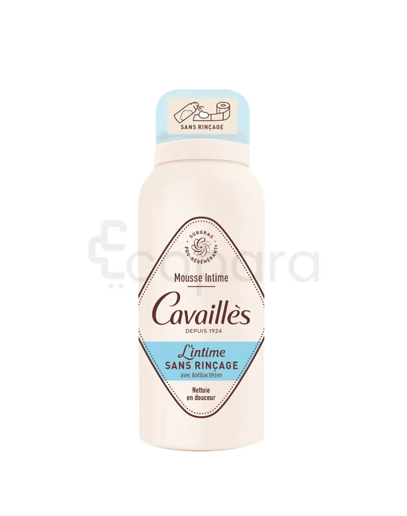 ROGE CAVAILLES MOUSSE INTIME L'INTIME SANS RINCAGE AVEC ANTI-BACTERIEN SPRAY 100ML