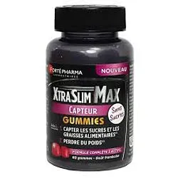 FORTE PHARMA XTRA SLIM MAX CAPTEUR GUMMIES SANS SUCRES BOITE DE 60 GOMMES