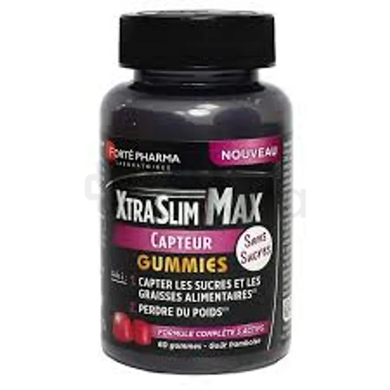 FORTE PHARMA XTRA SLIM MAX CAPTEUR GUMMIES SANS SUCRES BOITE DE 60 GOMMES