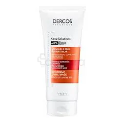 VICHY DERCOS KERA-SOLUTIONS 4.0% MASQUE 2 MINUTES REPARATEUR CHEVEUX SECS ET ABIMES 200ML