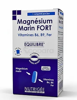 NUTRIGEE MAGNESIUM MARIN FORT BOITE DE 30 COMPRIMES