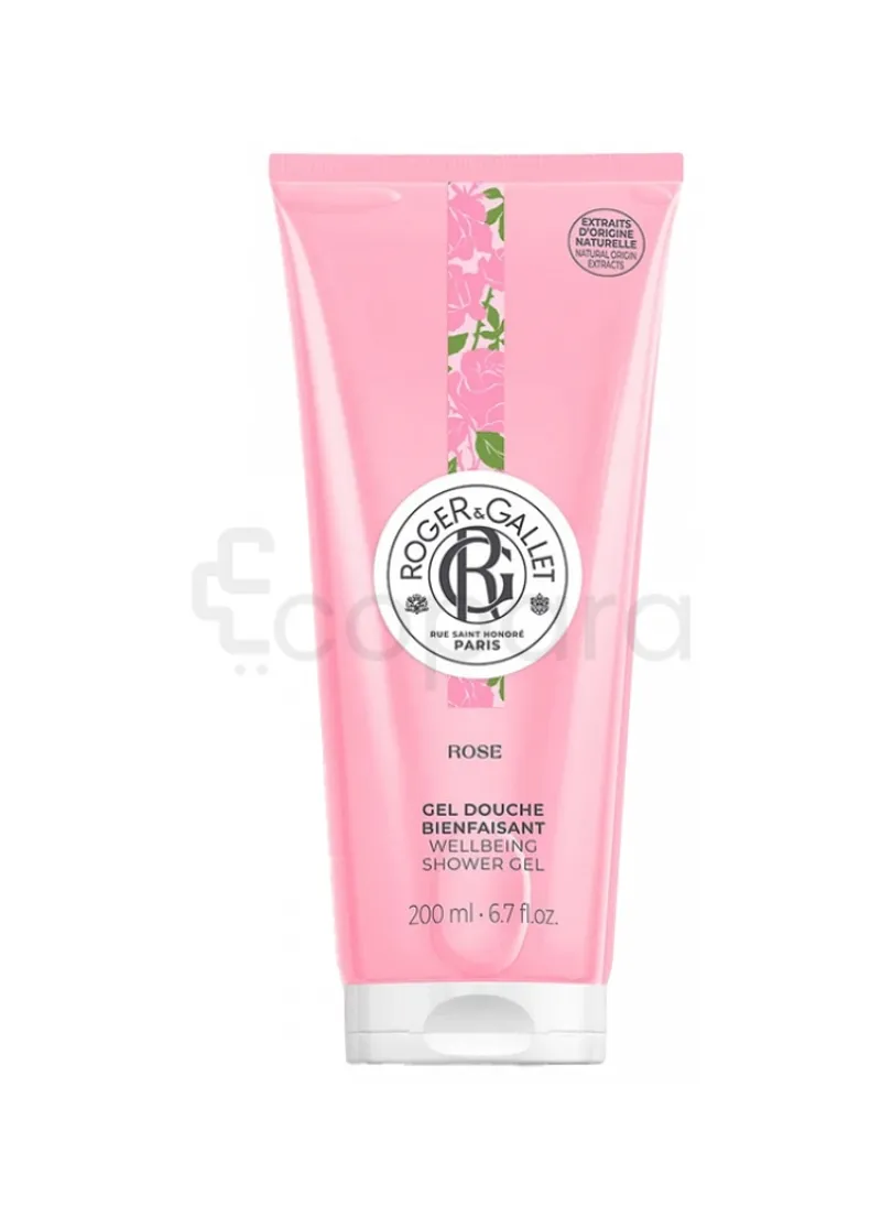 ROGER ET GALLET ROSE GEL DOUCHE BIENFAISANT 200ML