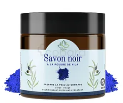 LOTUS BIO SAVON NOIR A LA POUDRE DE NILA 250G