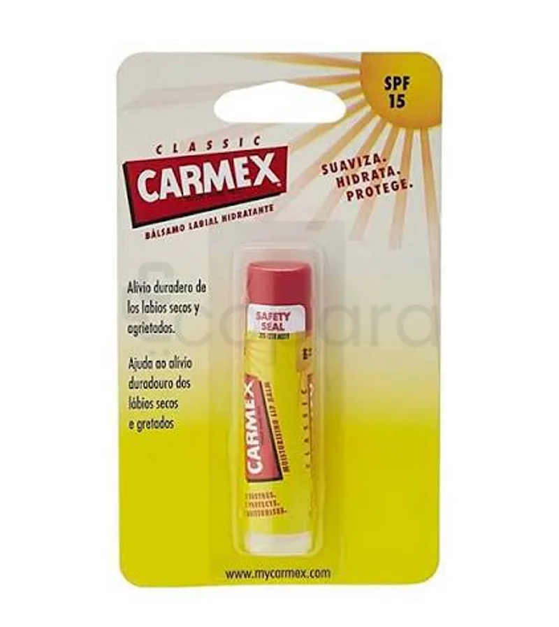 CARMEX BAUME A LEVRES HYDRATANTE SAFETY SEAL SPF15 4.25