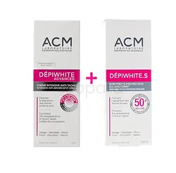 ACM PACK DEPIWHITE ADVANCED CREME INTENSIVE ANTI-TACHE 40ML + DEPIWHITE.S SOIN PHOTO-PROTECTEUR ECLAIRCISSANT 50 SPF 50ML 