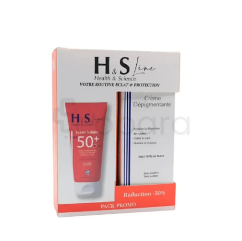 H&S LINE PACK DUO ECRAN 50ML + CREME DEPIGMENTE 50ML