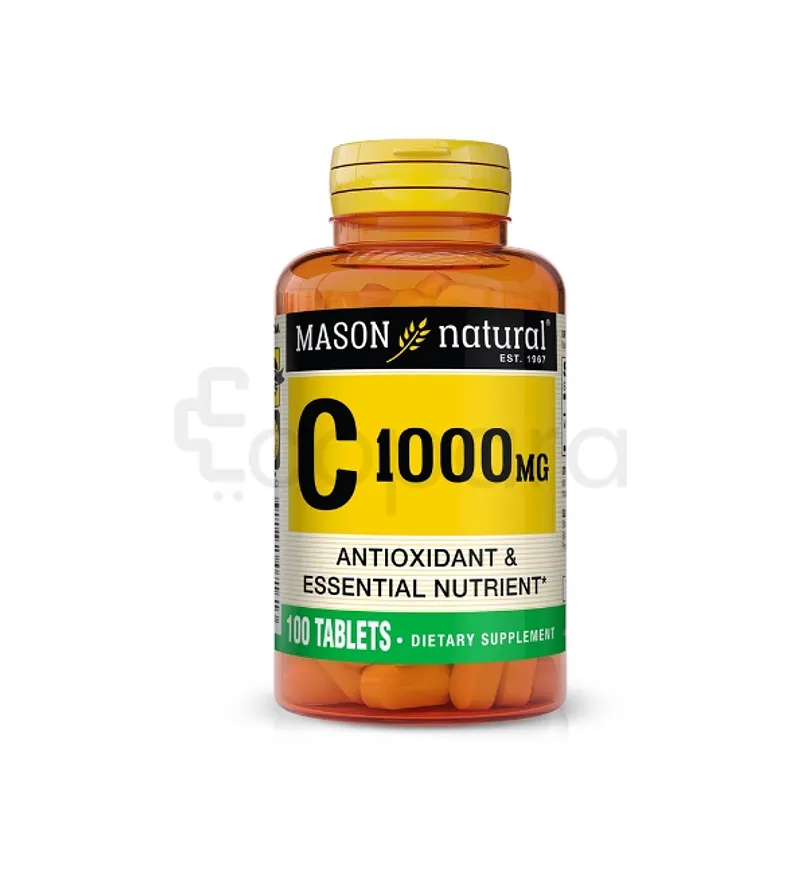 MASON NATURAL VITAMINE C 1000MG BOITE DE 100 TABLETS