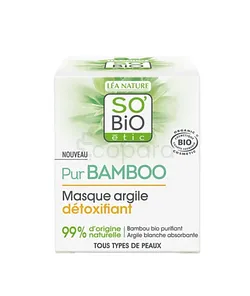 SO'BIO ETIC PUR BAMBO MASQUE ARGILE DETOXIFIANT 50ML