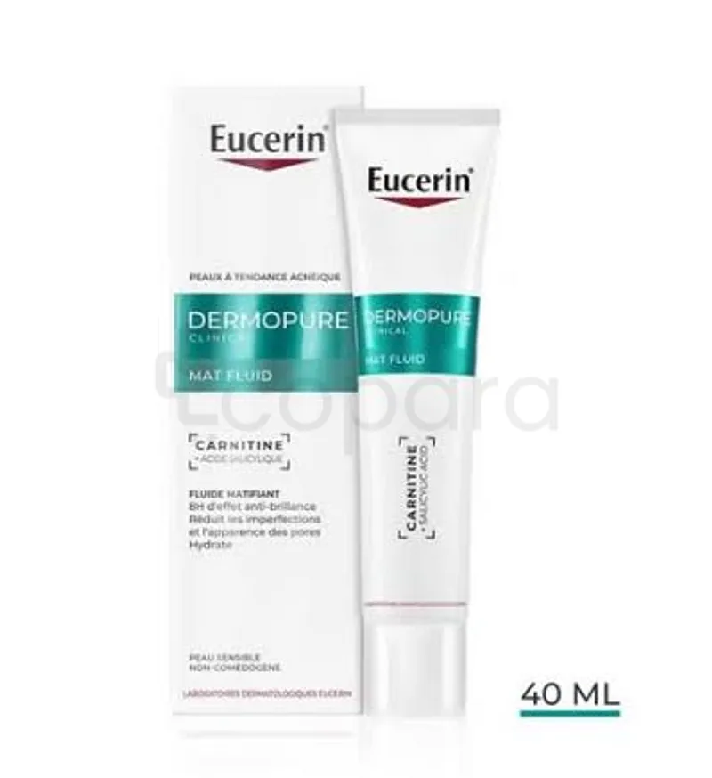EUCERIN DERMOPURE CLINICAL MAT FLUID 40ML
