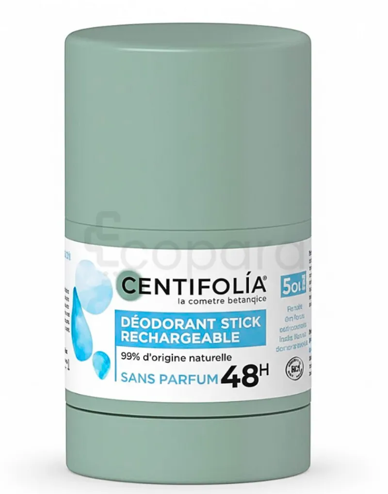 CENTIFOLIA DEODORANT STICK RECHARGEABLE 48H 5EN1 SANS PARFUM 50G