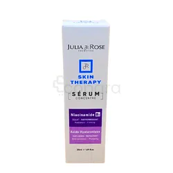 JULIA AND ROSE SKIN THERAPY SERUM NIACINAMIDE+ACIDE HYALURONIQUE 30ML