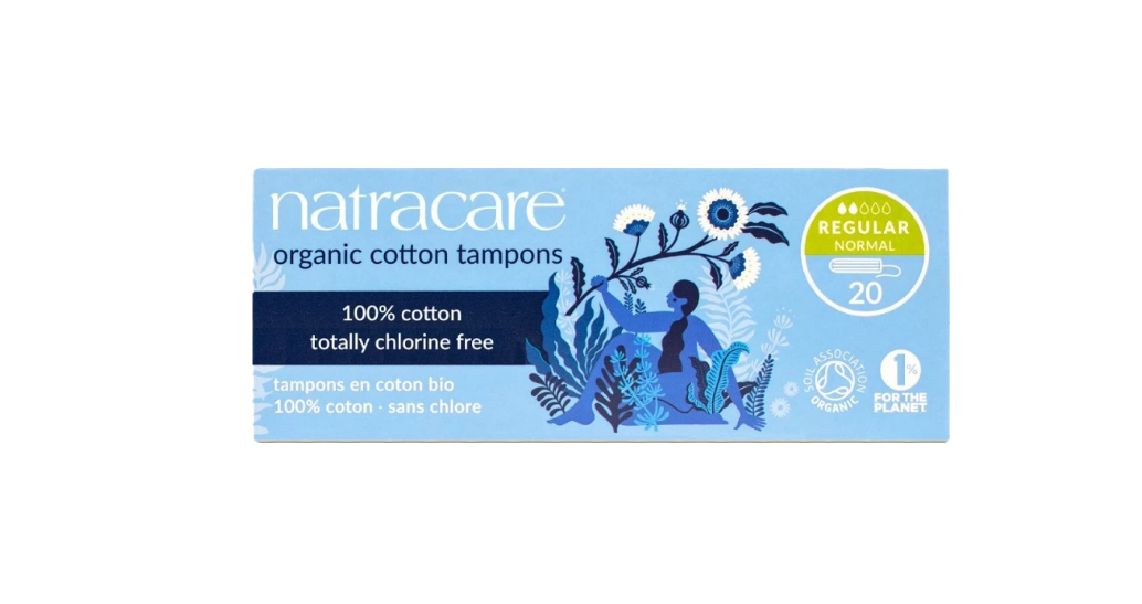 NATRACARE COTTON TAMPONS ORGANIC REGULAR NORMAL BOITE DE 20
