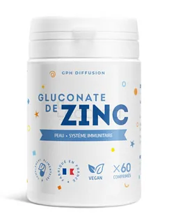 GPH GLUCONATE DE ZINC BOITE DE 60 COMPRIMES