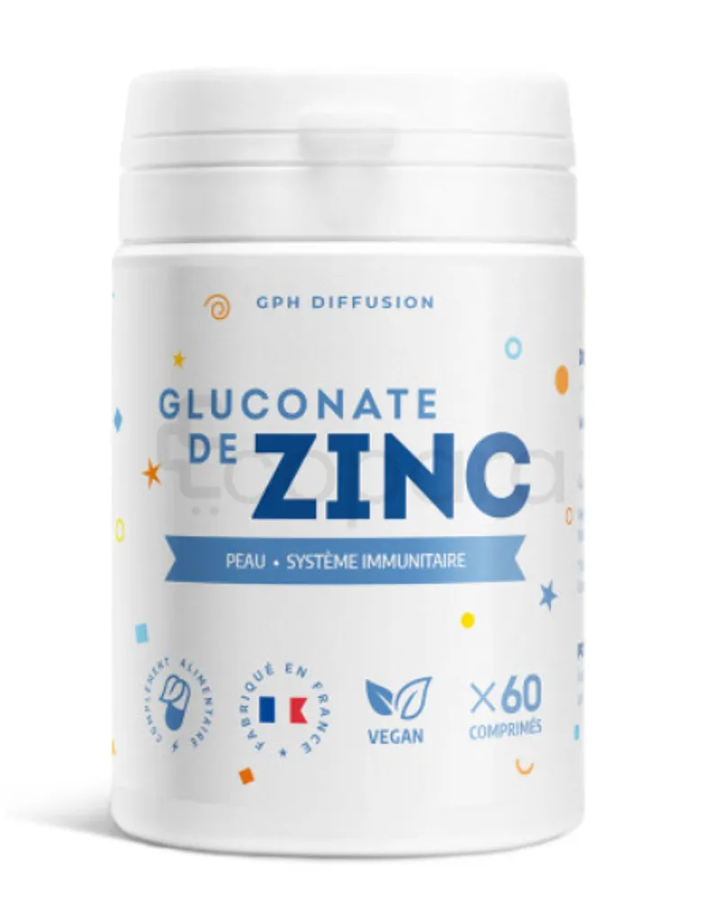 GPH GLUCONATE DE ZINC BOITE DE 60 COMPRIMES