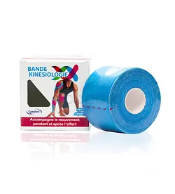 COMFORT BANDE KINESIOLOGIE BLEU