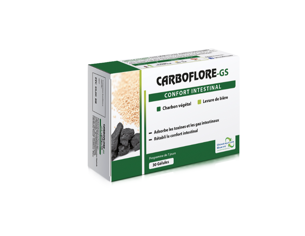 CARBOFLORE-GS BOITE DE 30 GELULES