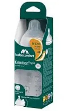 BEBE CONFORT BIBERON EMOTION PHYSIO URBAN GARDEN BLANC 360ML REFERENCE 2204