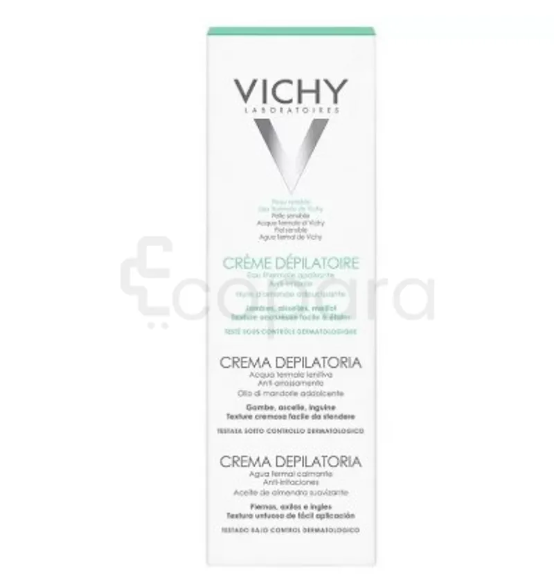 VICHY CREME DEPILATOIRE DERMO TOLERANCE 150ML