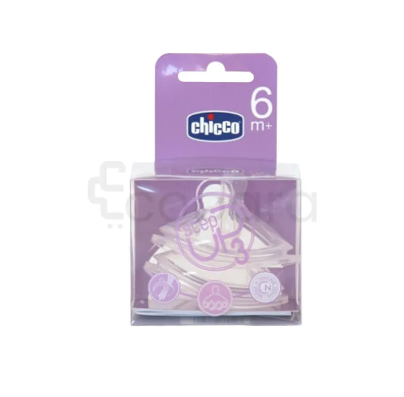 CHICCO TETINE STEP UP3 FLUX REPAS +6MOIS