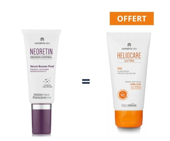 NEORETIN PACK PROMO NEORETIN SERUM BOOSTER FLUIDE 30ML+ HELIOCARE ULTRA GEL 90 SPF50+ 50ML