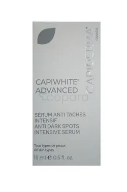 CAPIDERMA CAPIWHITE ADVANCED SERUM ANTI-TACHE 15ML