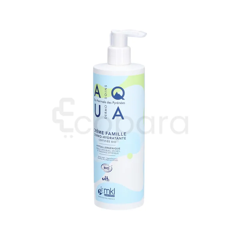MKL GREEN NATURE AQUA CREME FAMILLE DERMO-HYDRATANTE BIO 400ML