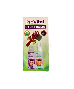 PROVITAL KIT ANTI-POUX ET LENTES SHAMPOOING TRAITEMENT ANTI-POUX ET LENTES + LOTION ANTI-POUX + PEIGNE