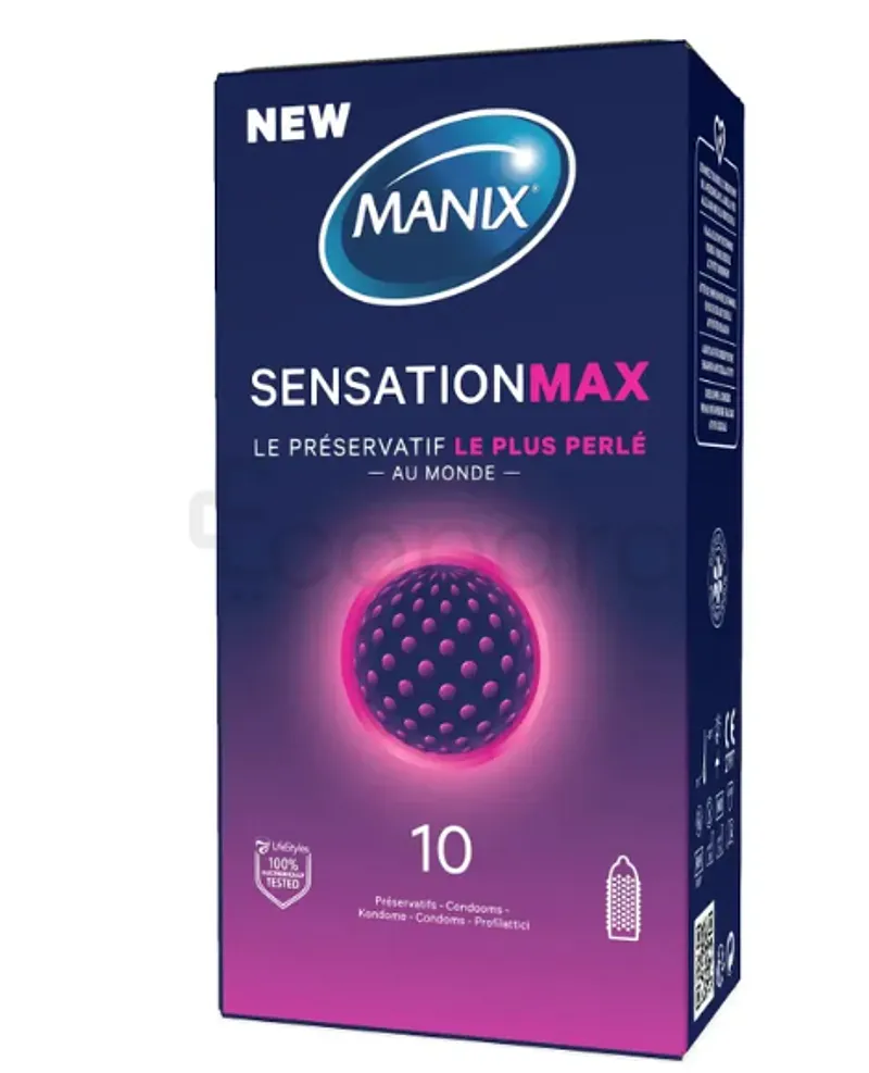 MANIX SENSATIONMAX BOITE DE 10