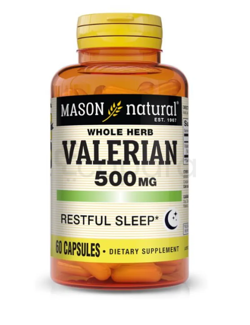 MASON NATURAL VALERIAN 500MG BOITE DE 60 CAPSULES