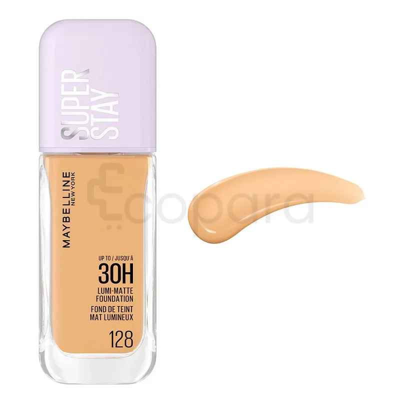 MAYBELLINE SUPERSTAY LUMI MATTE FOND DE TEINT N128