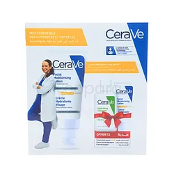 CERAVE PACK SUN CREME HYDRATANTE VISAGE SPF50 50ML + CREME LAVANTE HYDRATANTE 20ML