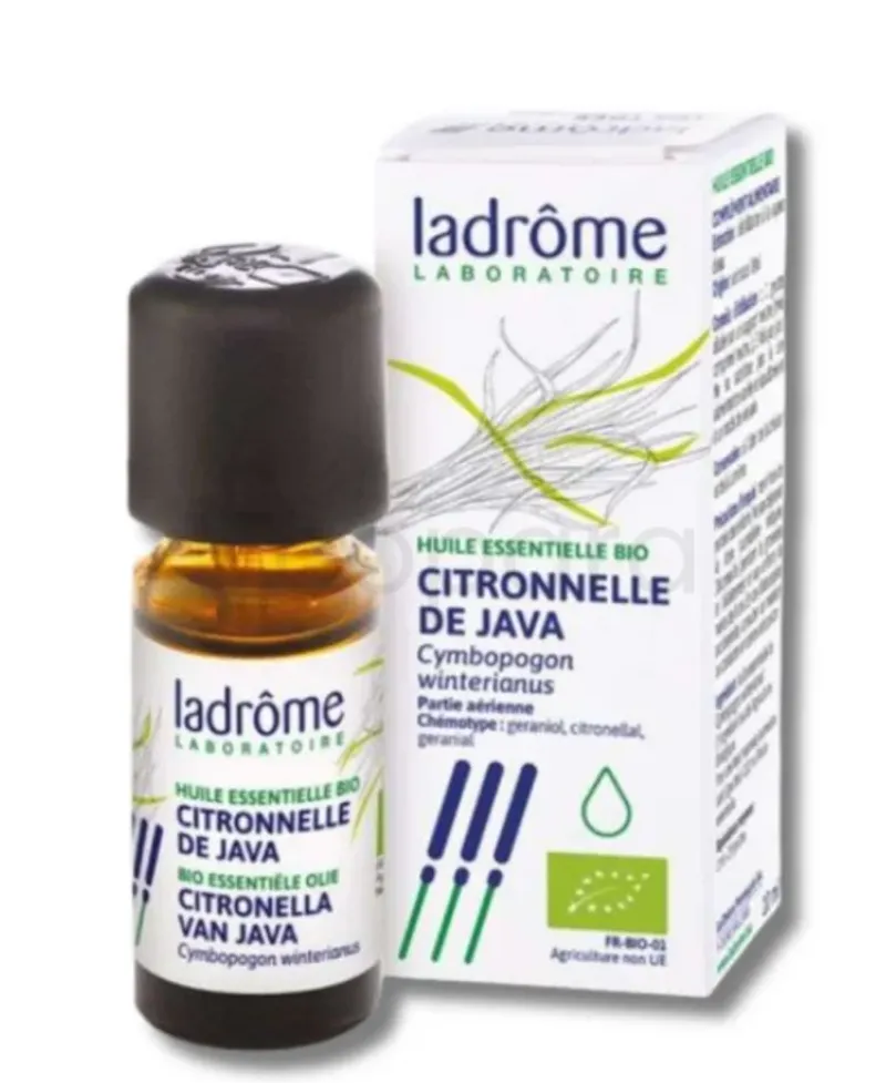 LADROME HUILE ESSENTIELLE CITRONELLE DE JAVA 10ML